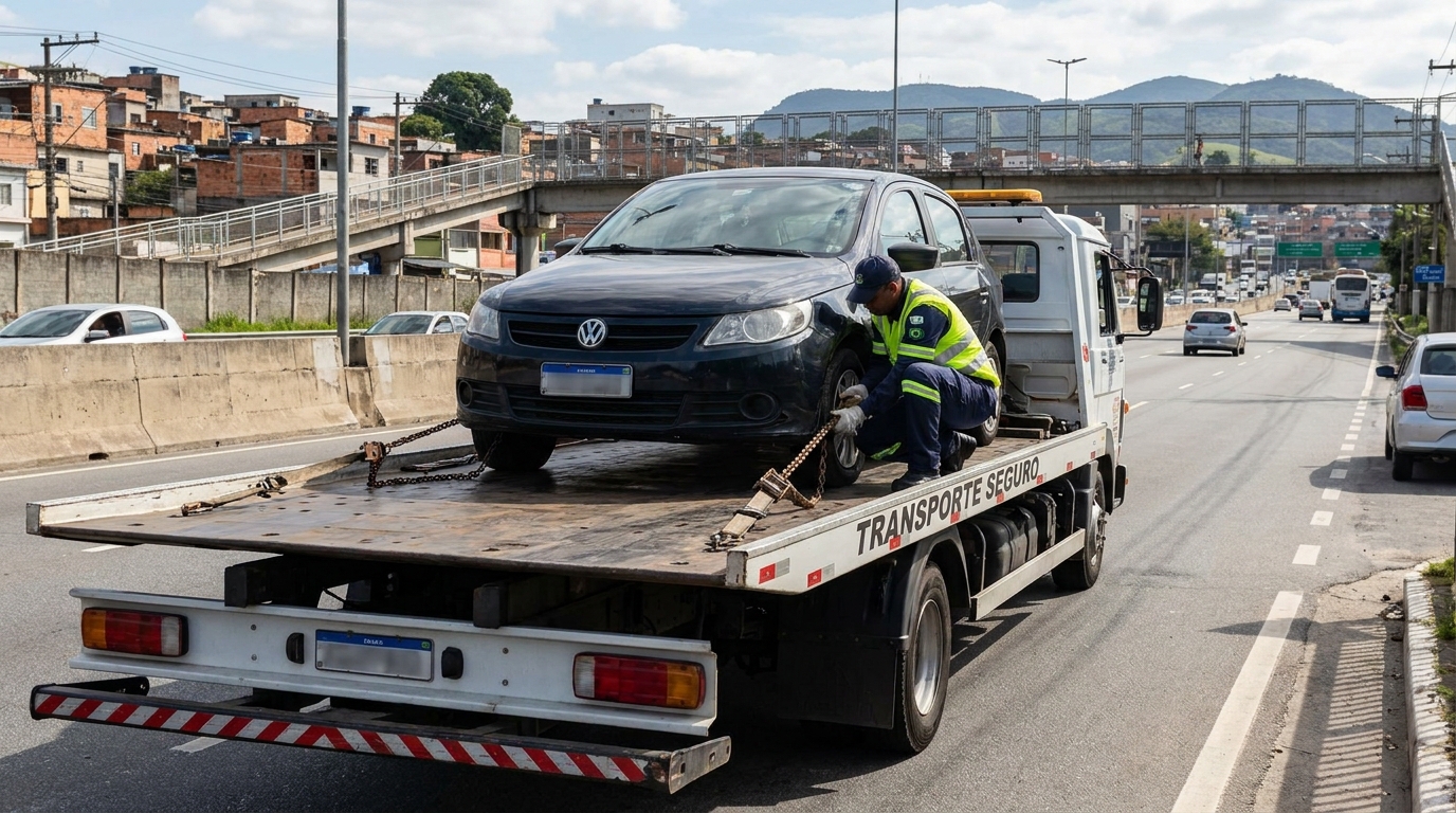 Logística para Veículos Parados em Carapicuíba‑SP