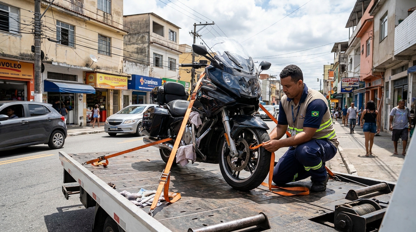 Remoção de Moto em Pane em Carapicuíba‑SP
